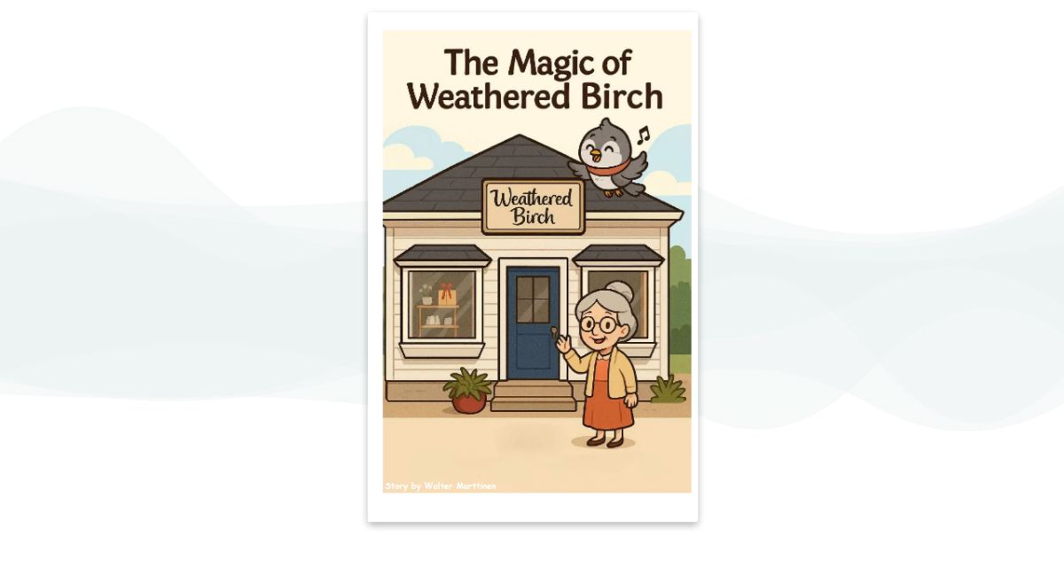 The Magic of Weathered Birch storybook cover