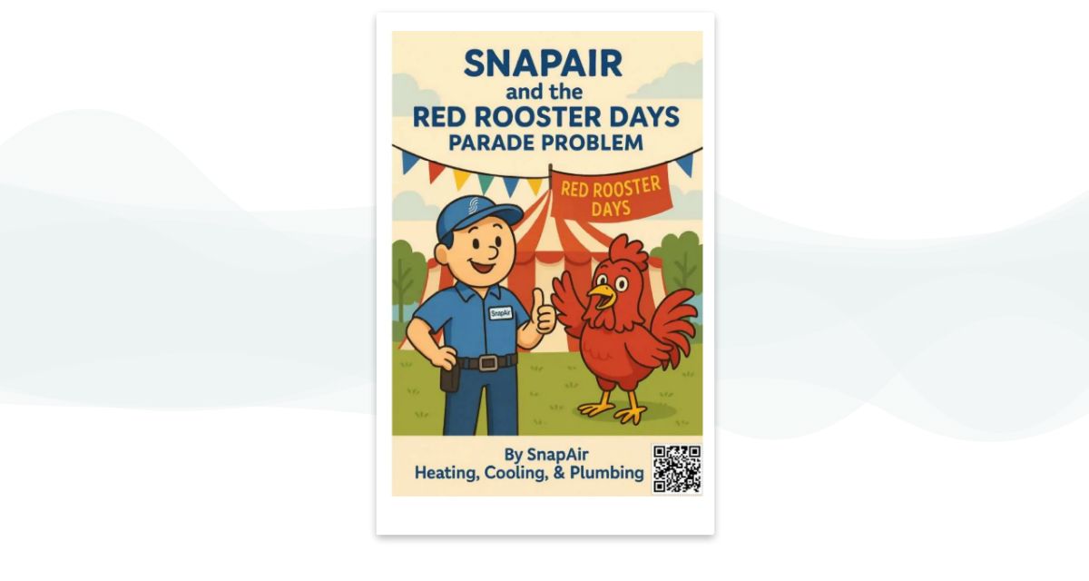 SnapAir and the Red Rooster Days Parade Problem storybook cover